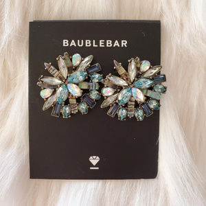 Baublebar multi blue-tones pierced earrings